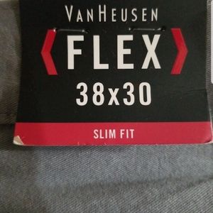 Van Heusen Flex Flat Front Pant